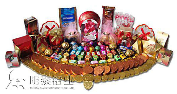 安全卫生的糖果包装--8011铝箔、1235铝箔