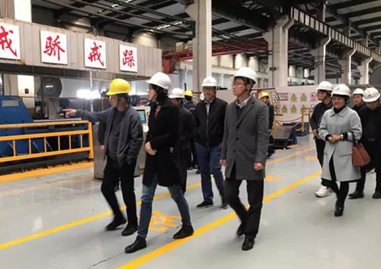 郑州市中科院一行莅临郑州尊龙凯时参观调研