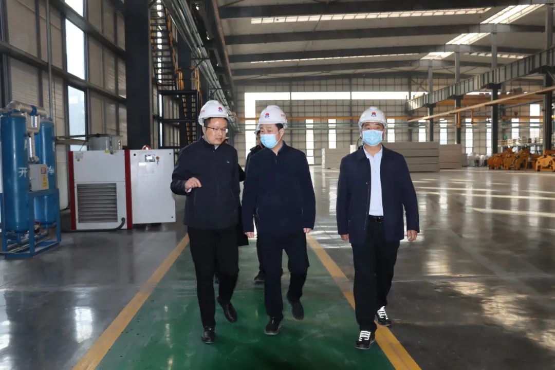 增信心、鼓干劲！副市长王志峰到公司调研节后复工复产工作